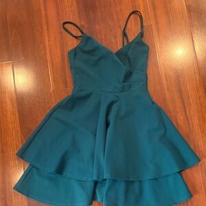 Honey and Rosie Green Dress